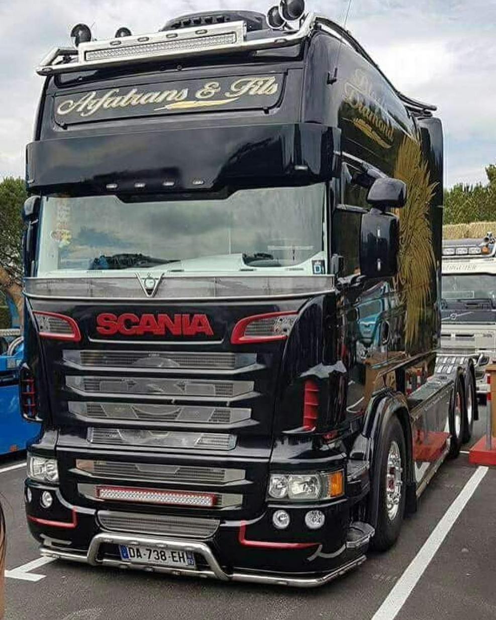 Тягач Скания р730