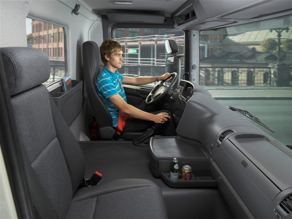 Scania p400 кабина изнутри
