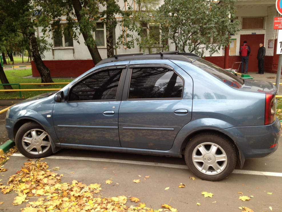 Рено Логан фаза 2 синий