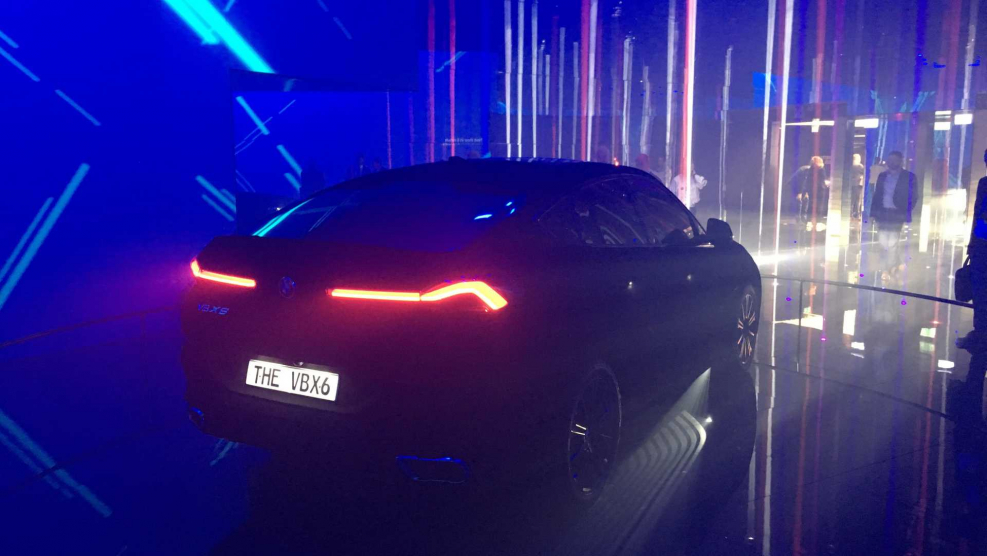 BMW vb x6 Vantablack