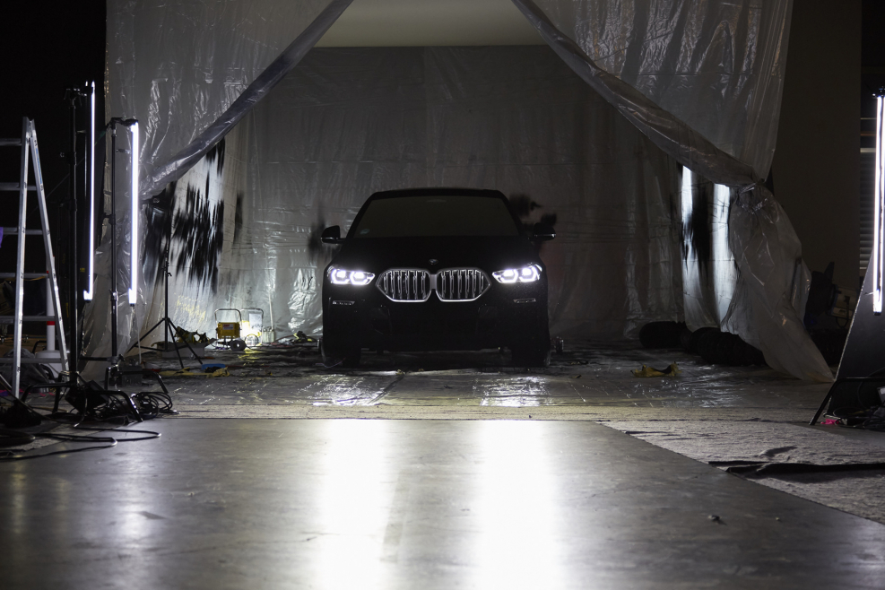 БМВ vb x6 Vantablack
