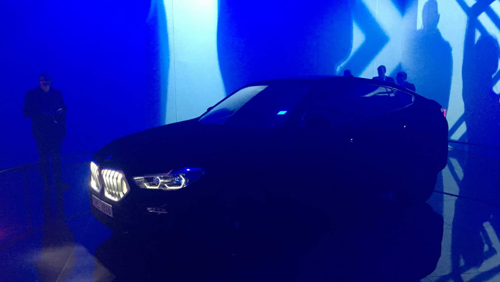 BMW x6 Vantablack