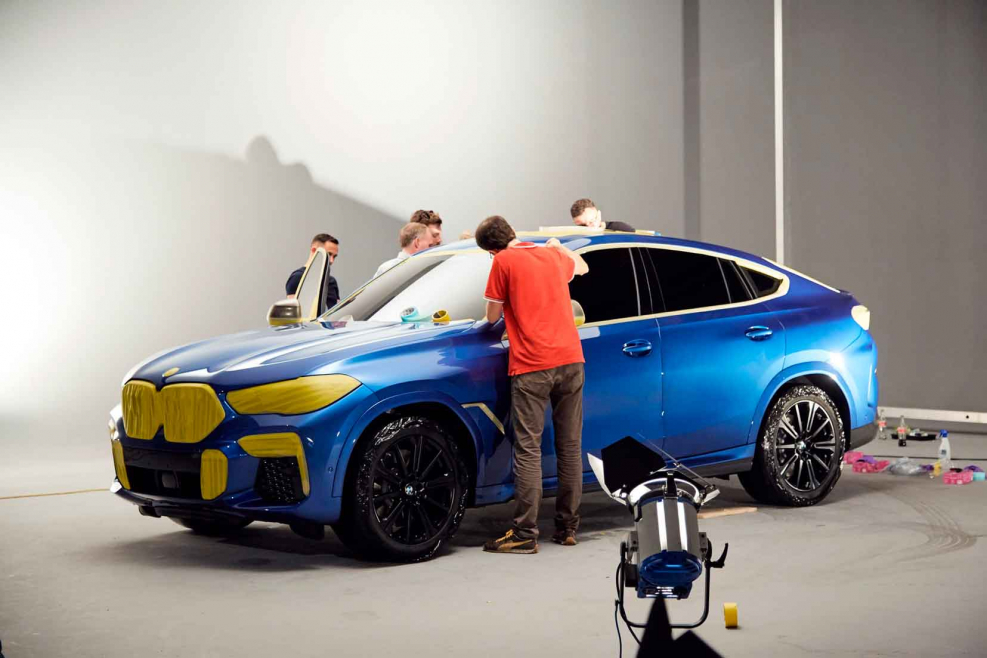 BMW vb x6 Vantablack
