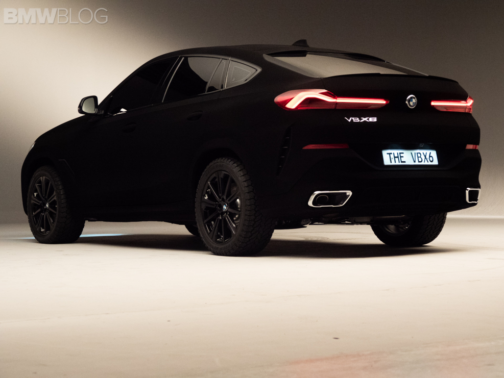 БМВ x6 Vantablack