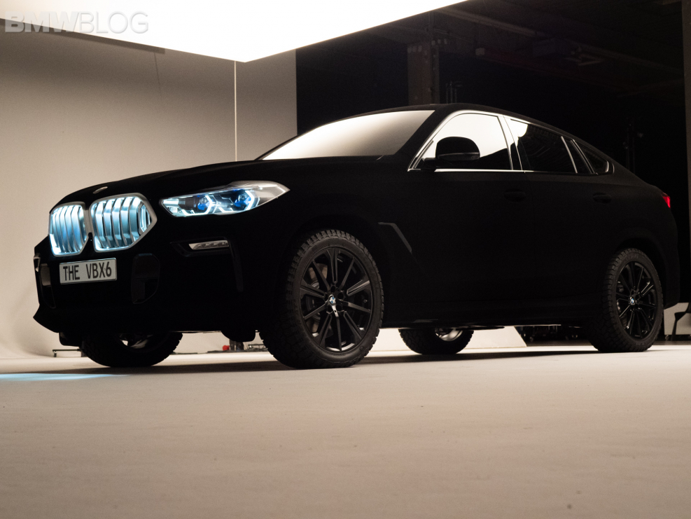 BMW x6 Vantablack