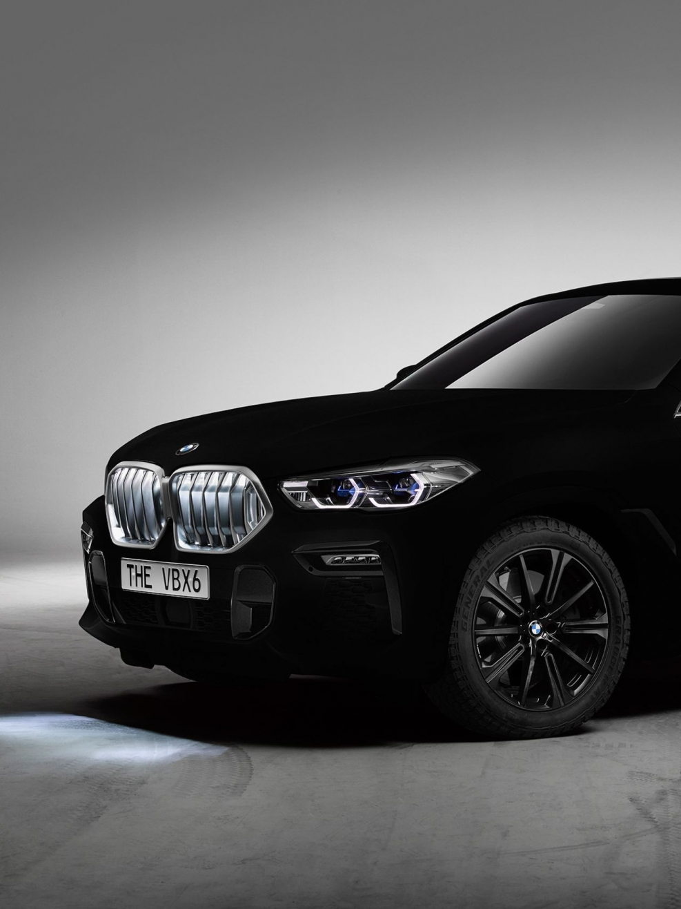 BMW x6 Vantablack