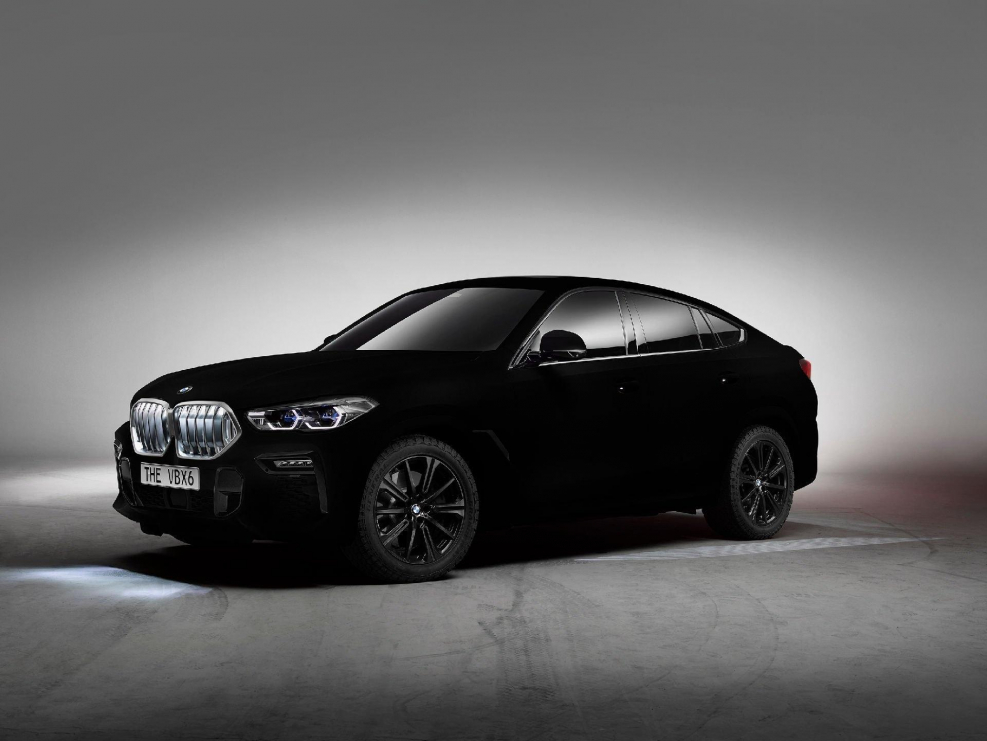 БМВ vb x6 Vantablack