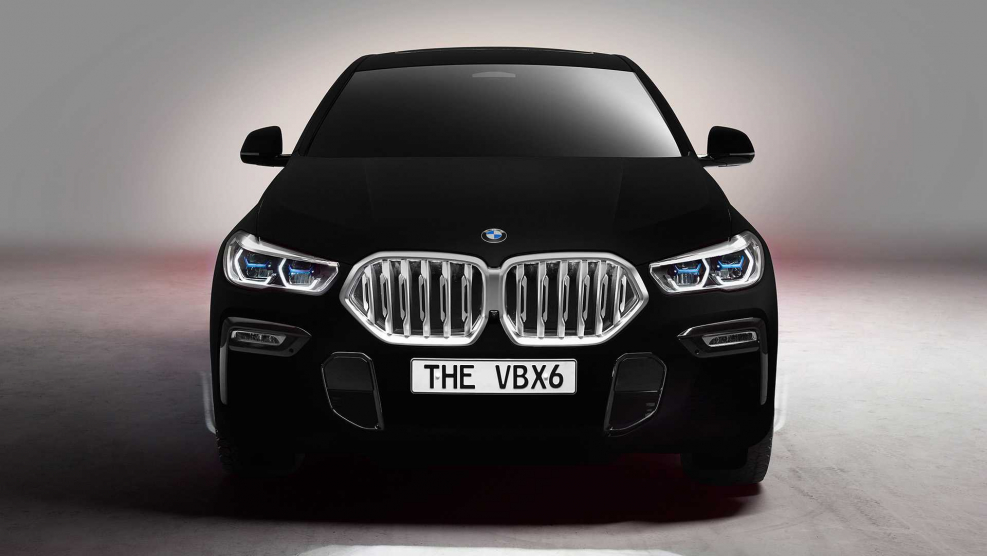 БМВ vb x6 Vantablack