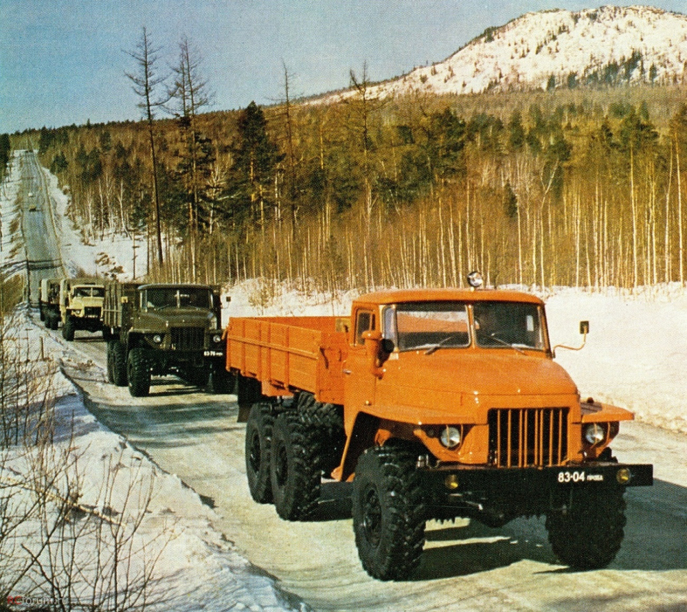 Урал-377 с колёсной формулой 6×4