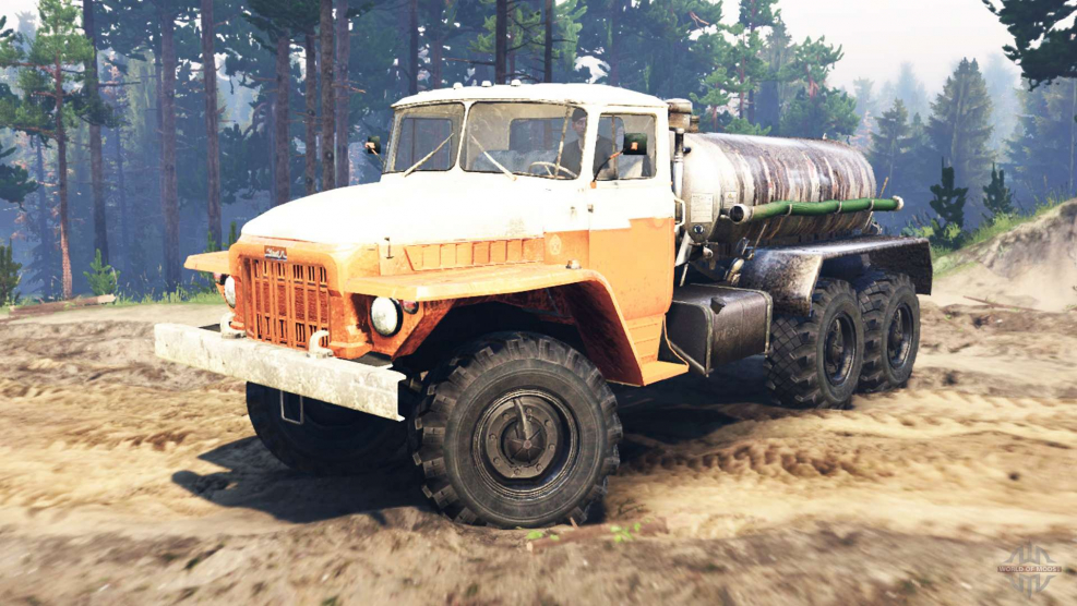 Урал 377 грязи