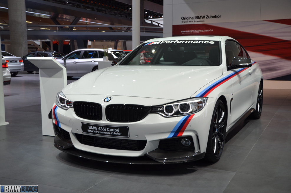 BMW f32 m Performance White
