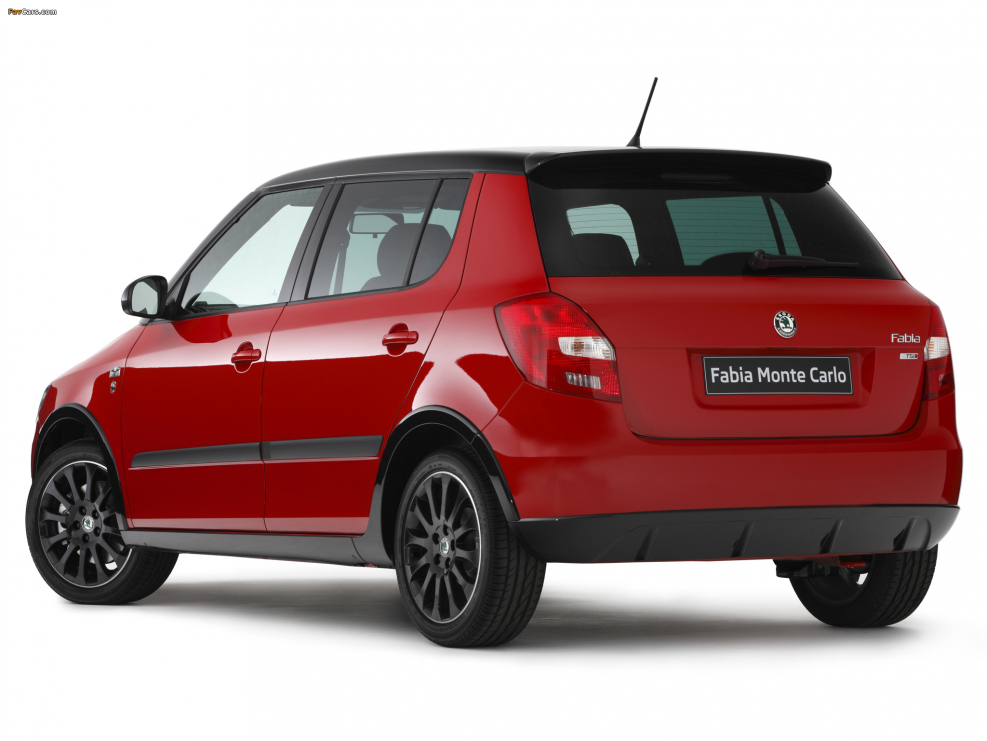 Škoda Fabia Монте Карло