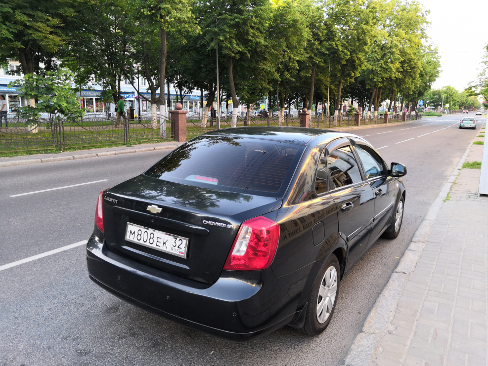 Chevrolet Lacetti черный