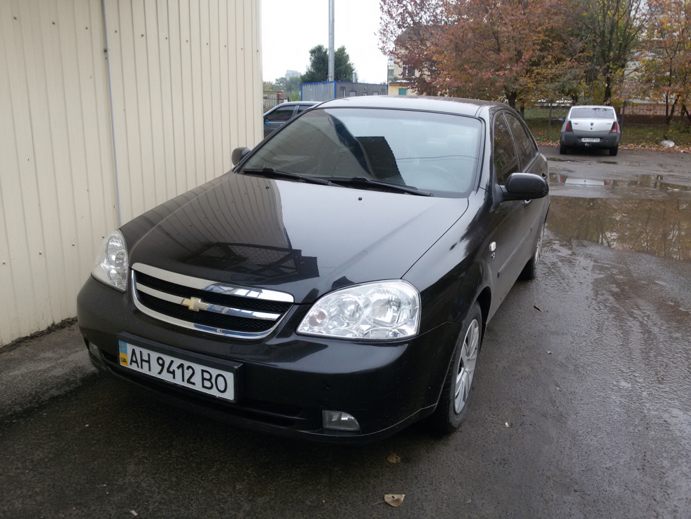Chevrolet Lacetti черный