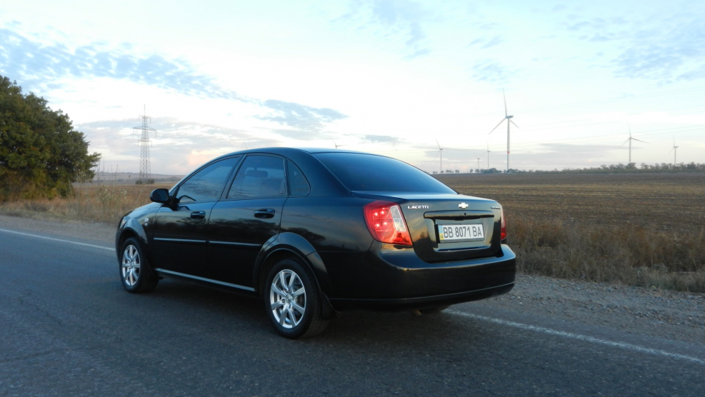 Chevrolet Lacetti 2007 Sport черная