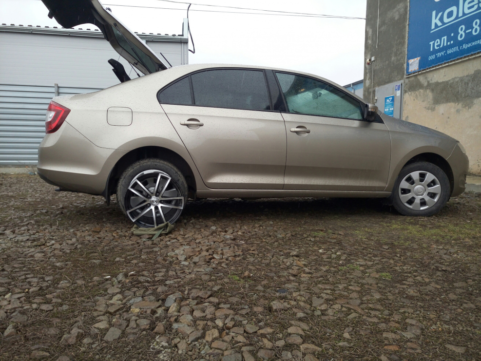 Диски Skoda Rapid r16