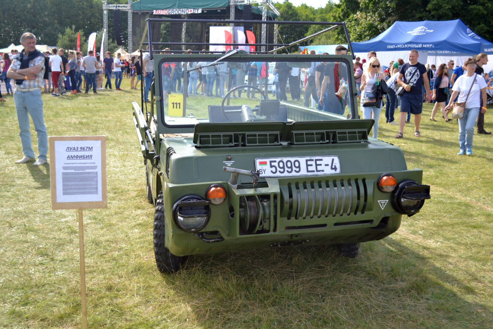 Армейский ЛУАЗ 967 амфибия с хранения