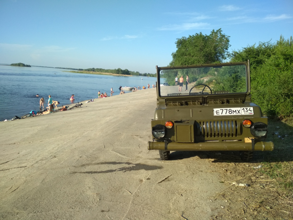 ЛУАЗ 967 для рыбалки