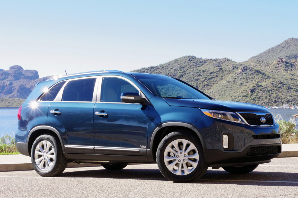 Kia Sorento синяя