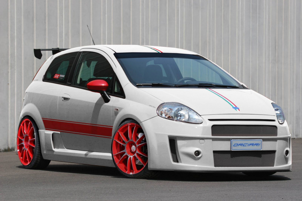 Fiat grande punto тюнинг