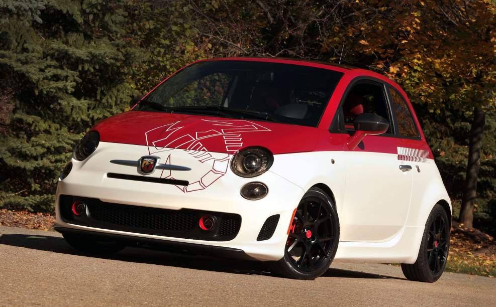 Fiat 500 расцветка