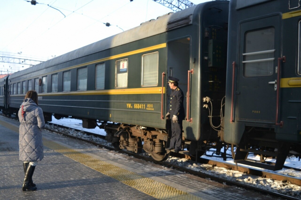 Вагоны поезда Москва Пекин