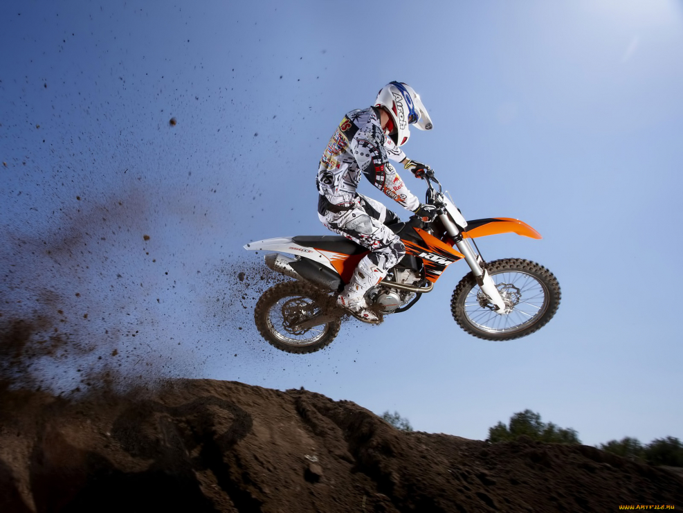 Мотокросс обои KTM