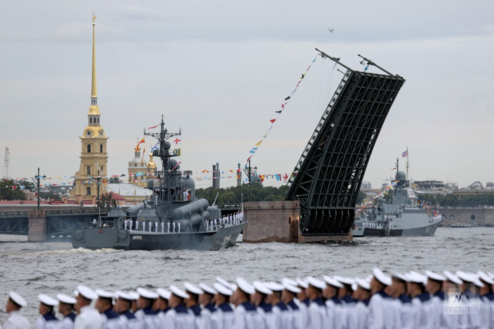 Парад ВМФ В Питере