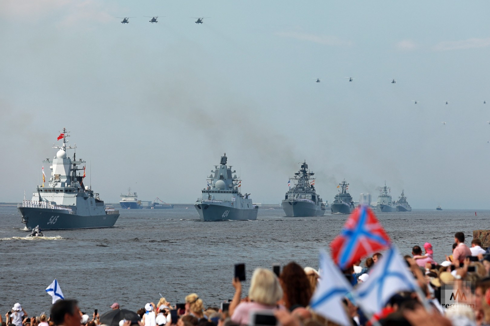 Парад ВМФ В Санкт-Петербурге 2019