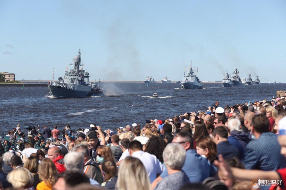 Балтийский флот парад ВМФ