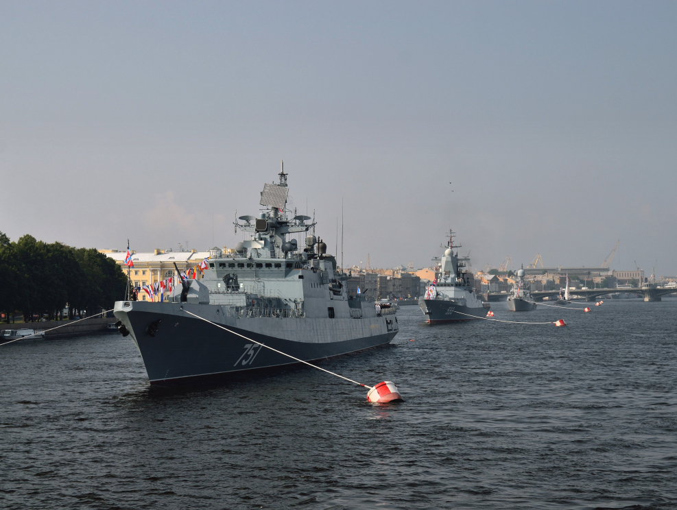 Морской парад день ВМФ 2020 Петербург