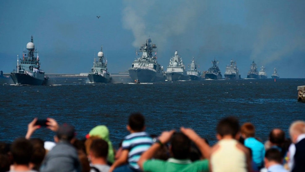 Морской парад в Кронштадте 2019