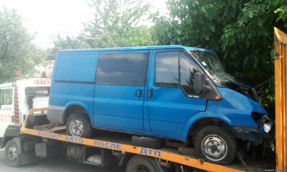 Ford Transit v 2.5 di мотор