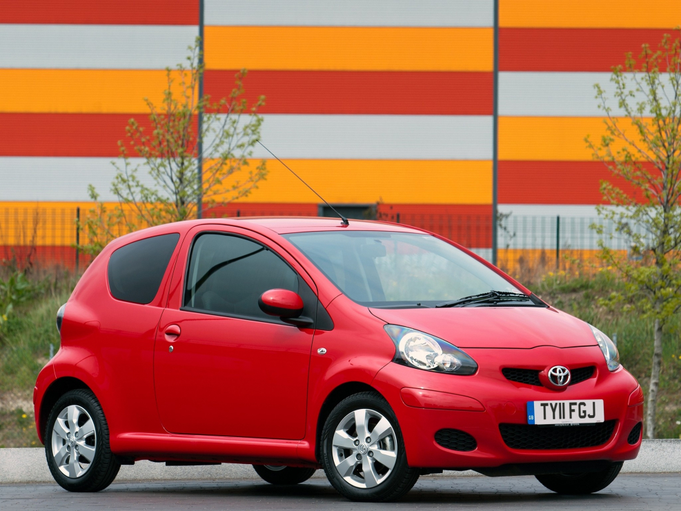 Toyota Aygo Red 2008