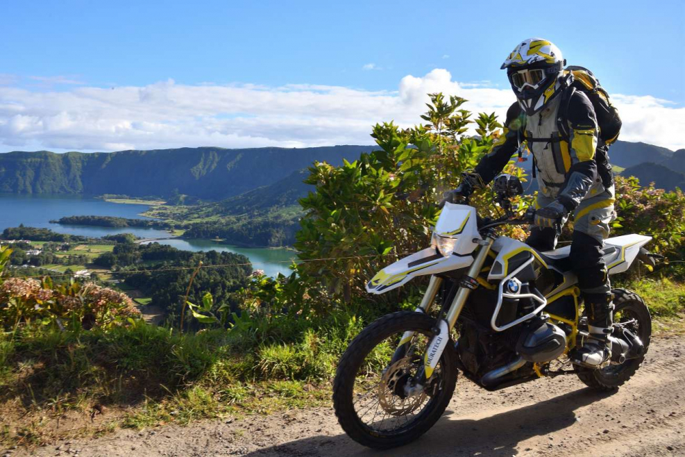 GS 1200 BMW посадка