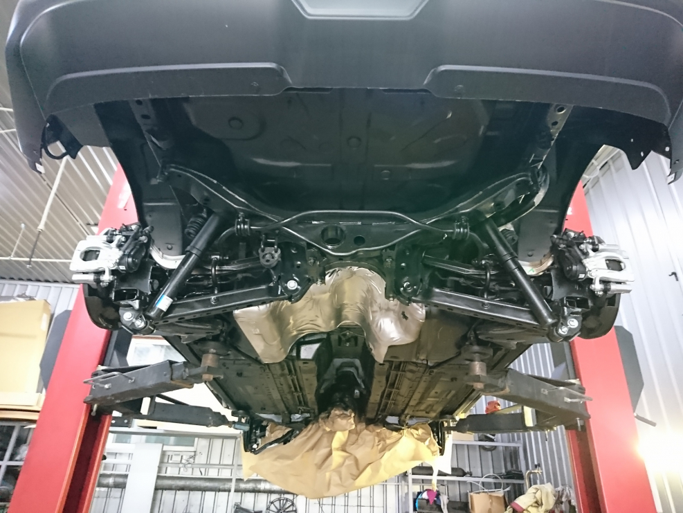 Nissan Qashqai j10 днище