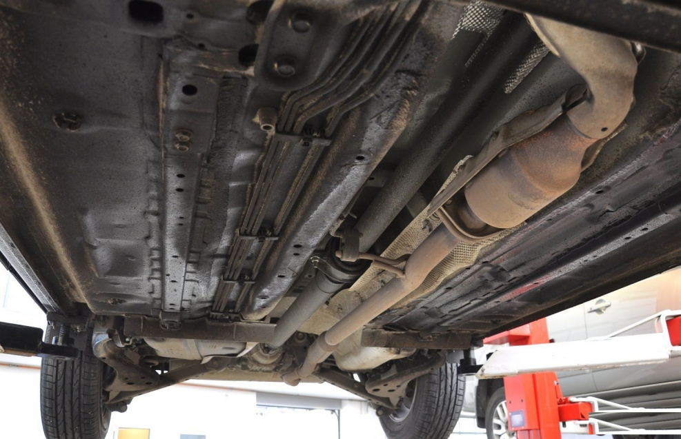Nissan Qashqai j10 снизу