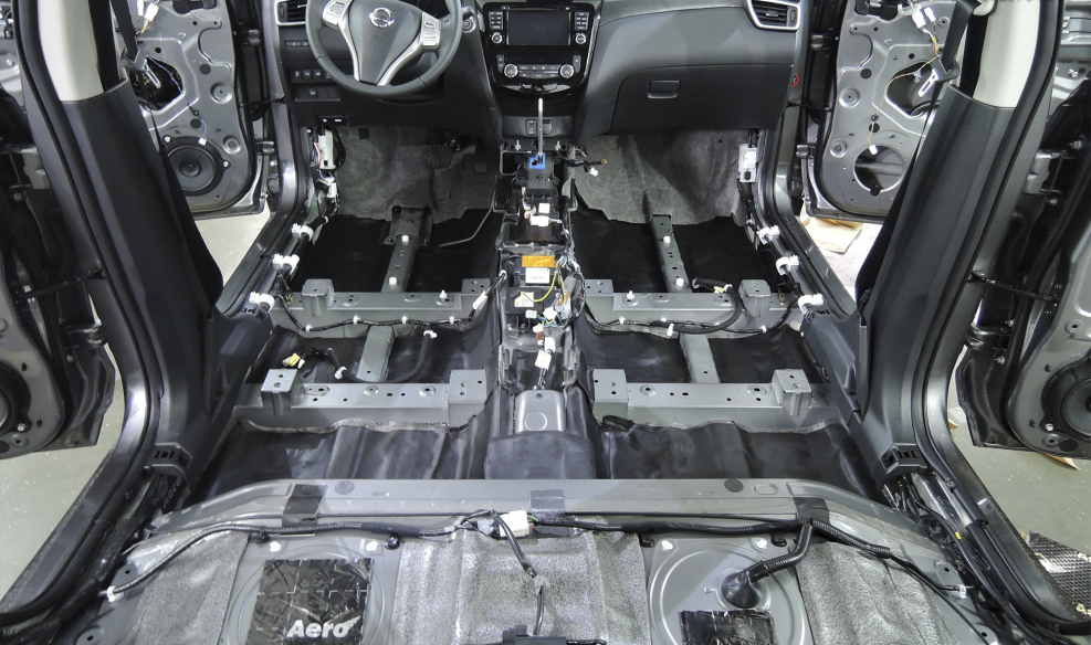Nissan x-Trail t32 днище