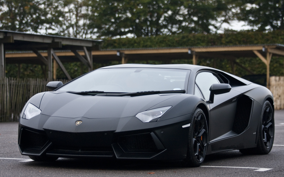 Lamborghini Aventador lp700 чёрный