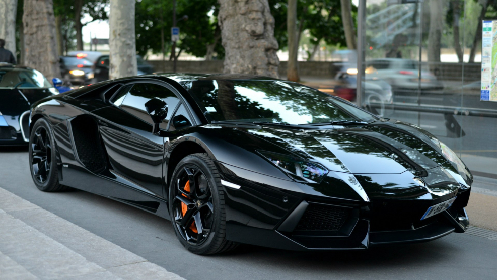 Lamborghini Aventador lp700-4 Black