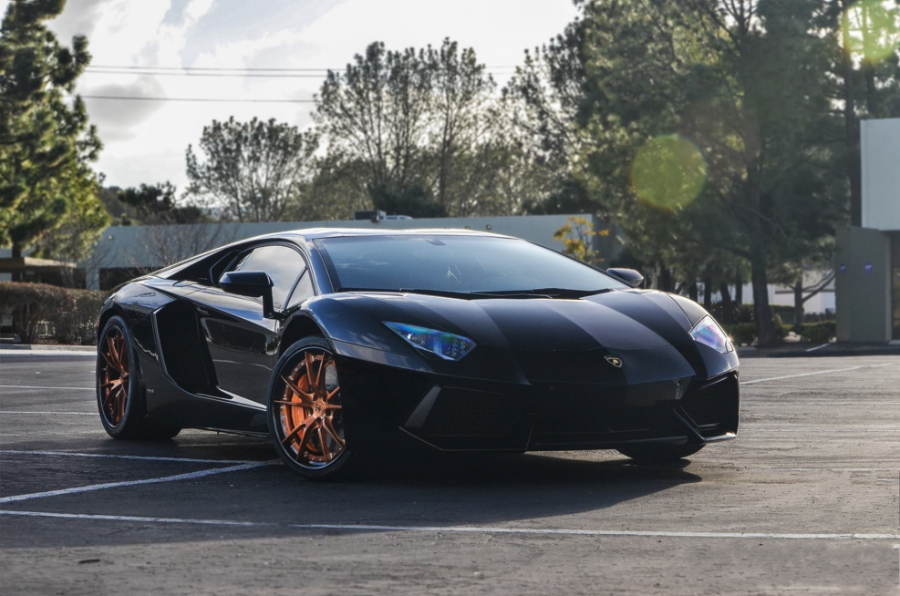 Lamborghini Aventador lp700-4 Black