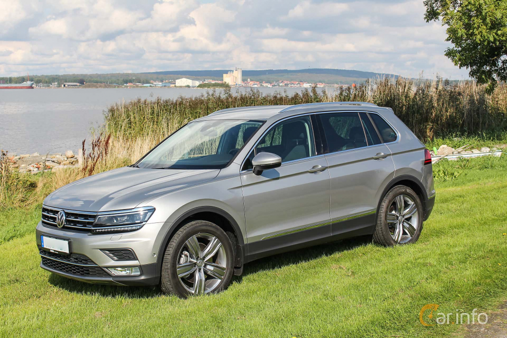 Volkswagen Tiguan 2 сбоку