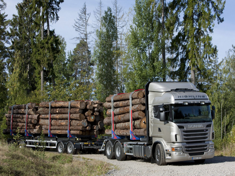Scania r 2009 лесовоз