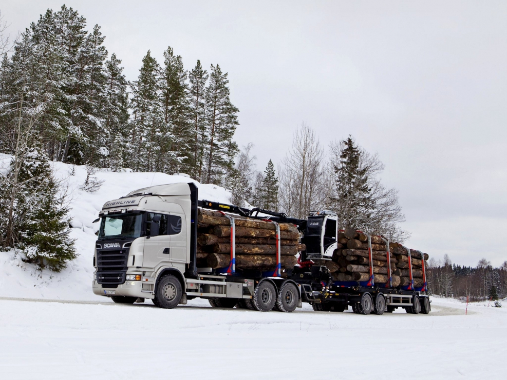 Scania 691300r лесовоз