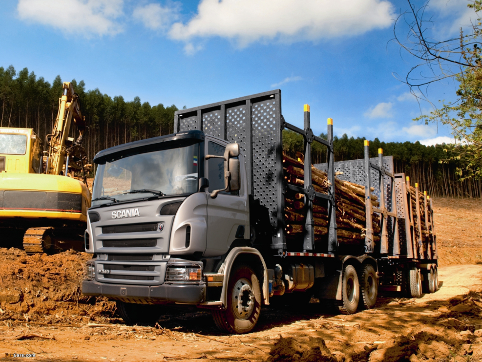 Scania p340 самосвал
