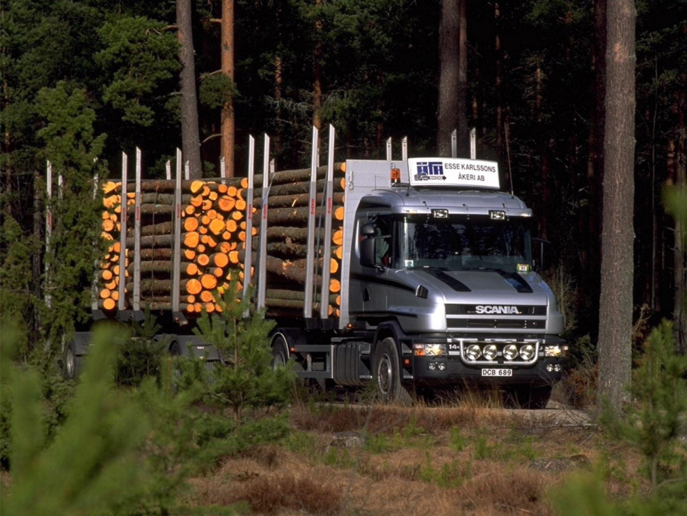 Scania 370 лесовоз