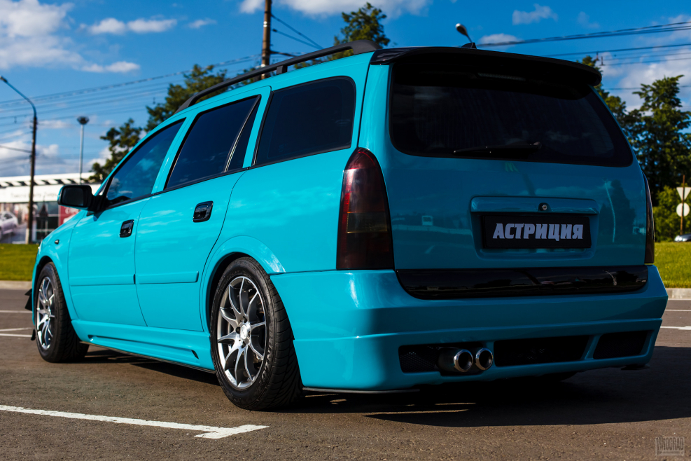 Opel Astra g универсал Tuning
