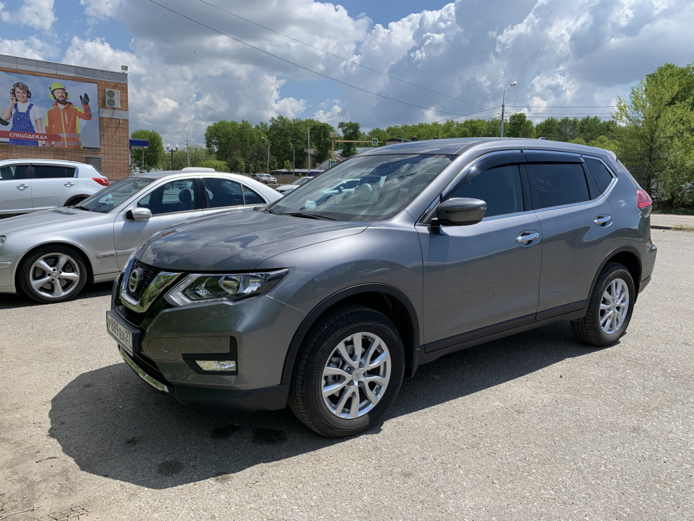 Nissan x Trail 2015 серый