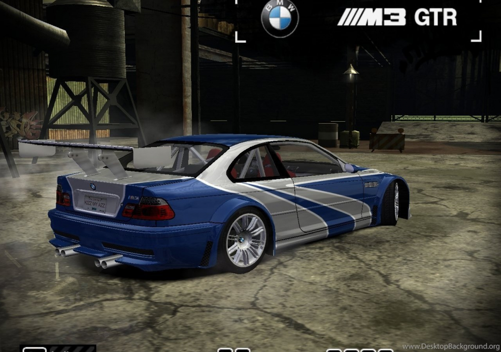 BMW m3 GTR most wanted