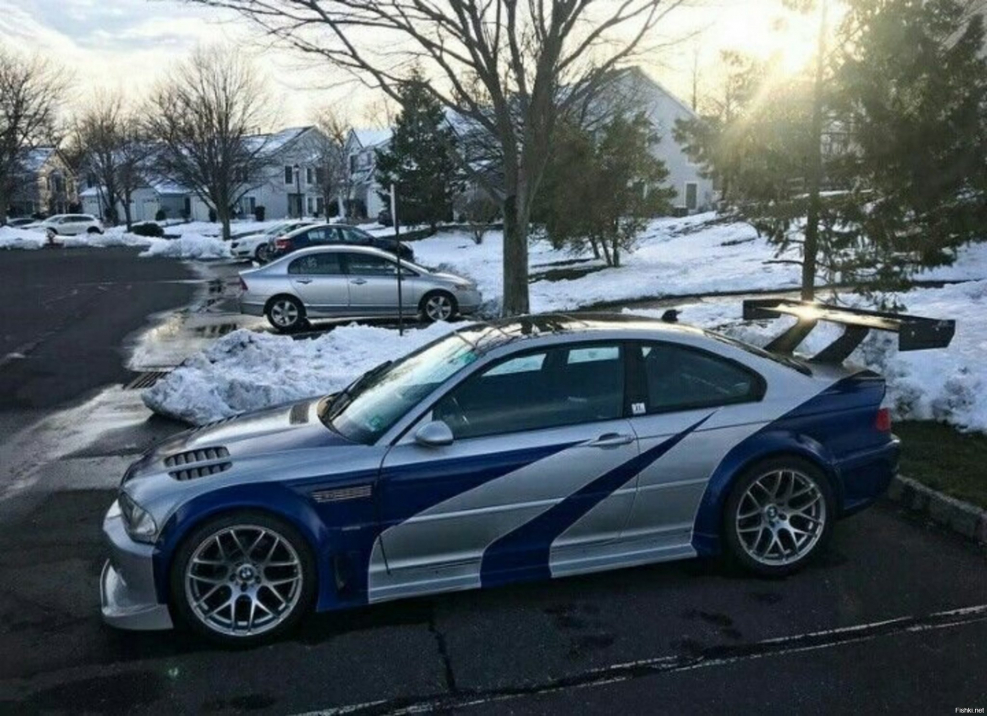 Need for Speed BMW m3 GTR